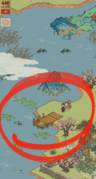 江南百景图蟠桃树在哪