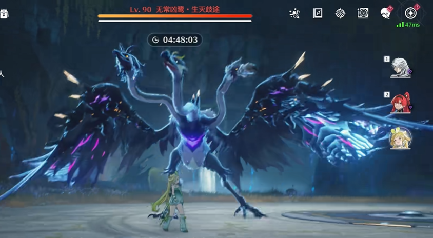 鸣潮无常凶鹭全息怎么打