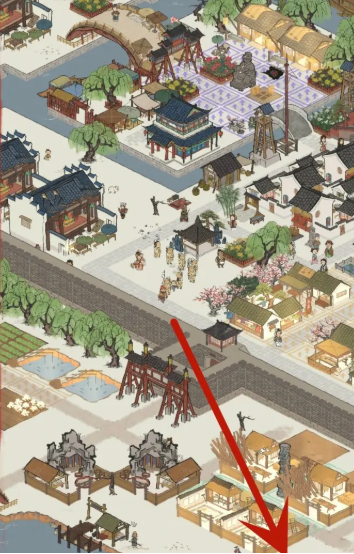 江南百景图狗阿花在哪里